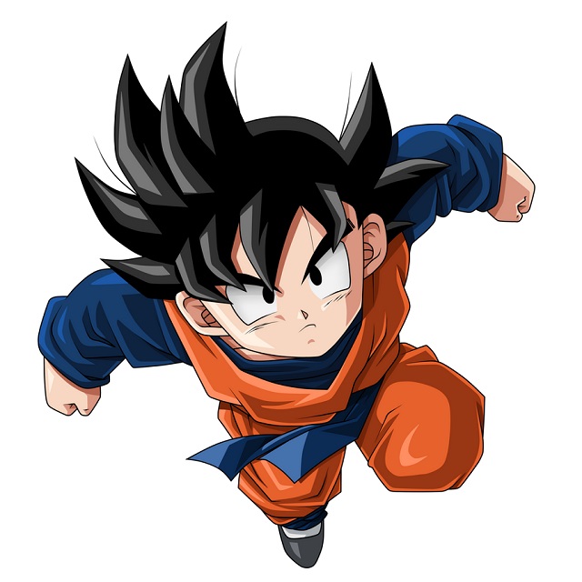 SON GOTEN CHARACTER FROM DRAGON BALL Z ANIME Buenaparkdowntown